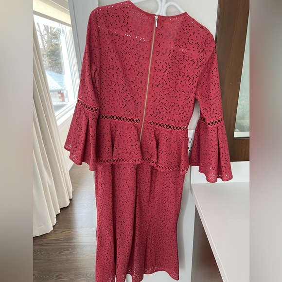 Keepsake the Label Lace Rose Coloured Dress - Picture 2 of 6